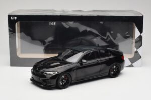 BMW M2 CS F87 Juodas Metallic su juodais ratlankiais Minichamps 1:18 155021026 Metalas - nuotrauka 6 iš 6