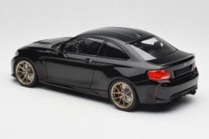 BMW M2 CS F87 Juodas Metalinis Su Auksiniais Ratais Minichamps 1:18 155021021 Metalas - nuotrauka 5 iš 6