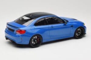 BMW M2 CS F87 Mėlynas Metalinis Su Juodais Ratais Minichamps 1:18 155021022 Metalas - nuotrauka 2 iš 6