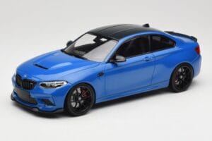BMW M2 CS F87 Mėlynas Metalinis Su Juodais Ratais Minichamps 1:18 155021022 Metalas