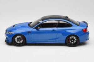 BMW M2 CS F87 Mėlynas Metalinis Su Juodais Ratais Minichamps 1:18 155021022 Metalas - nuotrauka 5 iš 6