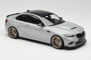 BMW M2 CS F87 Sidabrinis su auksiniais ratlankiais Minichamps 1:18 155021028 Metalas - nuotrauka 4 iš 6