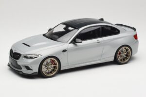 BMW M2 CS F87 Sidabrinis su auksiniais ratlankiais Minichamps 1:18 155021028 Metalas
