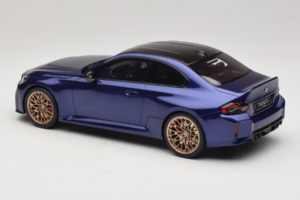 BMW M2 G87 CS Mėlynas Metallic GT Spirit 1:18 GT552 Derva - nuotrauka 5 iš 6