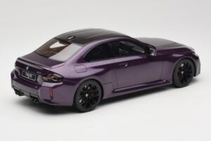 BMW M2 G87 Twilight Purple GT Spirit 1:18 GT946 Derva - nuotrauka 2 iš 6