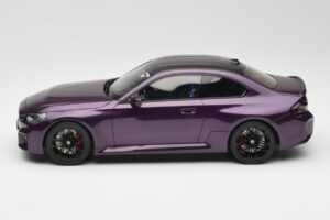 BMW M2 G87 Twilight Purple GT Spirit 1:18 GT946 Derva - nuotrauka 3 iš 6