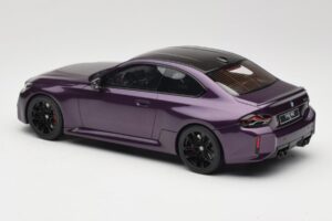 BMW M2 G87 Twilight Purple GT Spirit 1:18 GT946 Derva - nuotrauka 5 iš 6