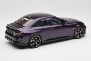 BMW M240i G42 Thundernight Metallic GT Spirit 1:18 GT504 Derva - nuotrauka 2 iš 6