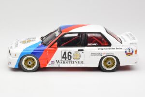 BMW M3 E30 #46 R. Ravaglia / E. Pirro WTCC Calder Park 1987 Minichamps 1:18 180872046-O Metalas - nuotrauka 4 iš 8