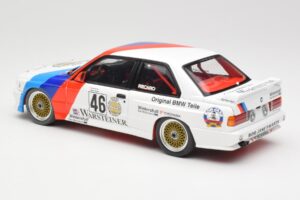 BMW M3 E30 #46 R. Ravaglia / E. Pirro WTCC Calder Park 1987 Minichamps 1:18 180872046-O Metalas - nuotrauka 7 iš 8