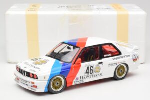 BMW M3 E30 #46 R. Ravaglia / E. Pirro WTCC Calder Park 1987 Minichamps 1:18 180872046-O Metalas - nuotrauka 8 iš 8