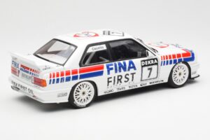BMW M3 E30 #7 Fina J. Cecotto DTM 1992 AUTOart 1:18 89246 Metalas - nuotrauka 2 iš 7
