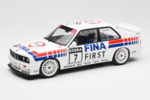 BMW M3 E30 #7 Fina J. Cecotto DTM 1992 AUTOart 1:18 89246 Metalas
