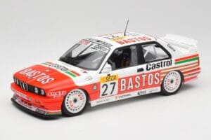 BMW M3 E30 #27 Bigazzi Team S. Soper / A. Hahne 4th Place 24 Hours of Spa 1990 Minichamps 1:18 155902027 Metalas