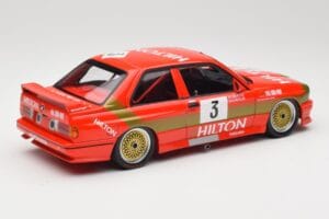 BMW M3 E30 #3 R. Ravaglia Winner Guia Race Macau 1987 Minichamps 1:18 155872003 Metalas - nuotrauka 3 iš 6