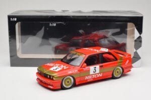 BMW M3 E30 #3 R. Ravaglia Winner Guia Race Macau 1987 Minichamps 1:18 155872003 Metalas - nuotrauka 6 iš 6
