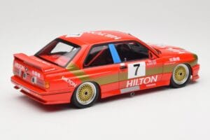 BMW M3 E30 #7 D. Quester 2nd Place Guia Race Macau 1987 Minichamps 1:18 155872007 Metalas - nuotrauka 2 iš 6