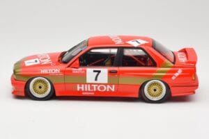 BMW M3 E30 #7 D. Quester 2nd Place Guia Race Macau 1987 Minichamps 1:18 155872007 Metalas - nuotrauka 3 iš 6