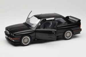 BMW M3 E30 Sport Evo Juodas Solido 1:18 S1801501 Metalas - nuotrauka 2 iš 8