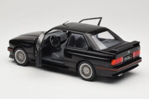 BMW M3 E30 Sport Evo Juodas Solido 1:18 S1801501 Metalas - nuotrauka 5 iš 8