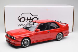 BMW M3 E30 Sport Evolution Raudonas Otto 1:12 G033 Derva - nuotrauka 6 iš 6