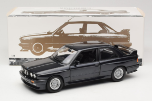 BMW M3 E30 Sport Evolution Blue Metallic Minichamps 1:18 180020308 Metalas - nuotrauka 8 iš 8