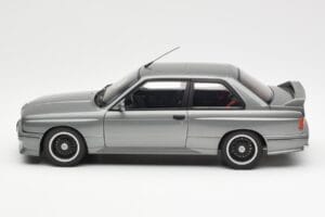 BMW M3 E30 Sport Evolution Cecotto Pilkas AUTOart 1:18 70567 Metalas - nuotrauka 4 iš 8