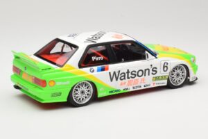 BMW M3 E30 Team Schnitzer #6 E. Pirro Winner Macau Guia Race 1991 Minichamps 1:18 155912006 Metalas - nuotrauka 2 iš 6