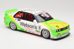 BMW M3 E30 Team Schnitzer #6 E. Pirro Winner Macau Guia Race 1991 Minichamps 1:18 155912006 Metalas - nuotrauka 4 iš 6