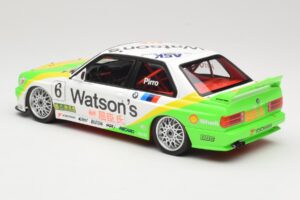 BMW M3 E30 Team Schnitzer #6 E. Pirro Winner Macau Guia Race 1991 Minichamps 1:18 155912006 Metalas - nuotrauka 5 iš 6