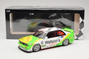 BMW M3 E30 Team Schnitzer #6 E. Pirro Winner Macau Guia Race 1991 Minichamps 1:18 155912006 Metalas - nuotrauka 6 iš 6