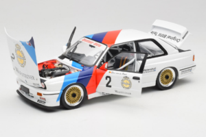 BMW M3 E30 Warsteiner #2 E. van de Poele DTM Champion 1987 Minichamps 1:18 80430396026-O1 Metalas - nuotrauka 2 iš 9