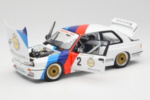 BMW M3 E30 #2 Warsteiner E. van de Poele DTM Champion 1987 Minichamps 1:18 80430396026-O Metalas - nuotrauka 2 iš 8