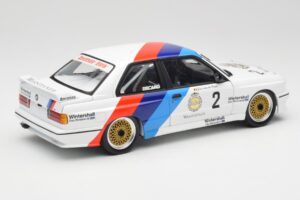 BMW M3 E30 #2 Warsteiner E. van de Poele DTM Champion 1987 Minichamps 1:18 80430396026-O Metalas - nuotrauka 3 iš 8