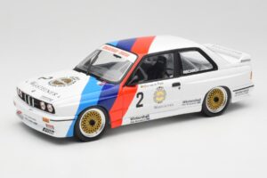 BMW M3 E30 #2 Warsteiner E. van de Poele DTM Champion 1987 Minichamps 1:18 80430396026-O Metalas
