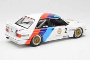 BMW M3 E30 Zackspeed #2 E. van de Poele Champion DTM 1987 Minichamps 1:18 155872002 Metalas - nuotrauka 2 iš 6