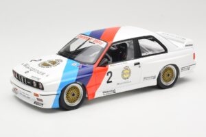 BMW M3 E30 Zackspeed #2 E. van de Poele Champion DTM 1987 Minichamps 1:18 155872002 Metalas