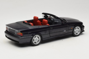 BMW M3 E36 Kabrioletas Techno Violet UT Models 1:18 180022330 Metalas - nuotrauka 3 iš 8