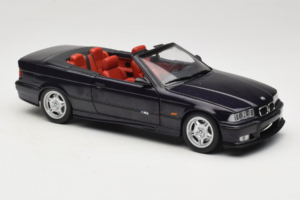 BMW M3 E36 Kabrioletas Techno Violet UT Models 1:18 180022330 Metalas - nuotrauka 6 iš 8