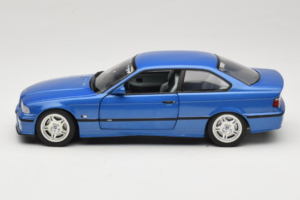 BMW M3 E36 Blue Metallic UT Models 1:18 20467 Metalas - nuotrauka 4 iš 8
