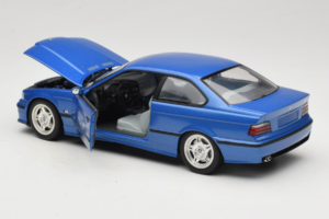 BMW M3 E36 Blue Metallic UT Models 1:18 20467 Metalas - nuotrauka 5 iš 8