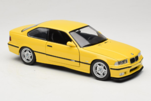BMW M3 E36 Dakar Yellow UT Models 1:18 180022300 Metalas - nuotrauka 6 iš 8
