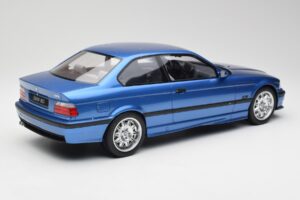 BMW M3 E36 Estoril Mėlynas Otto 1:12 G016 Derva - nuotrauka 2 iš 6