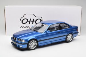 BMW M3 E36 Estoril Mėlynas Otto 1:12 G016 Derva - nuotrauka 6 iš 6