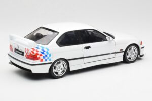 BMW M3 E36 Lightweight Baltas Solido 1:18 S1803903 Metalas - nuotrauka 3 iš 8