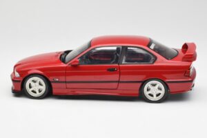 BMW M3 E36 Streetfighter Imola Raudonas Solido 1:18 S1803911 Metalas - nuotrauka 4 iš 8
