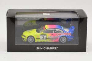 BMW M3 E36 GTR #3 K. Nissen DTM Zolder 1993 Minichamps 1:43 430932381 Metalas - nuotrauka 4 iš 4
