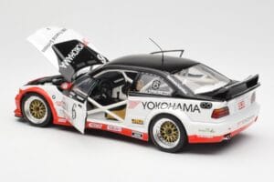 BMW M3 E36 GTR #0 B. Auberlen / M. Simo / P. Cunningham Daytona 24 Hours 1998 UT Models 1:18 39816 Metalas - nuotrauka 5 iš 8