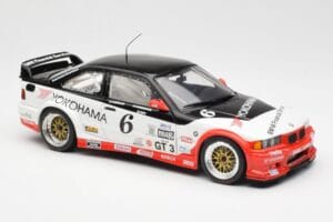 BMW M3 E36 GTR #0 B. Auberlen / M. Simo / P. Cunningham Daytona 24 Hours 1998 UT Models 1:18 39816 Metalas - nuotrauka 6 iš 8