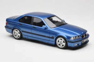 BMW M3 E36 Sedanas Mėlynas Otto 1:18 OT1082 Derva - nuotrauka 4 iš 6